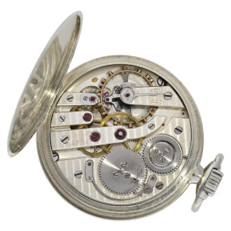 Swiss white gold Breguet 1st class observatory chronometer Circa 1935