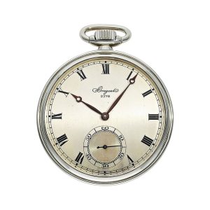 Swiss white gold Breguet 1st class observatory chronometer Circa 1935