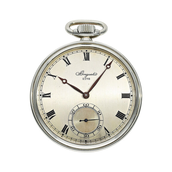 Swiss white gold Breguet 1st class observatory chronometer Circa 1935