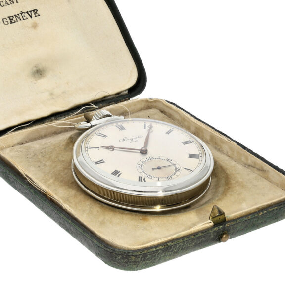 Swiss white gold Breguet 1st class observatory chronometer Circa 1935 Swiss white gold Breguet 1st class observatory chronometer Circa 1935