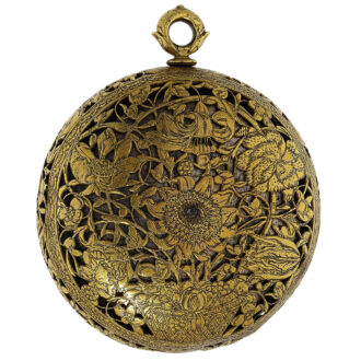 French keywind verge coach clock with self-strike Circa 1640