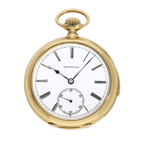 Swiss gold five-minute repeating pocket watch Circa 1902