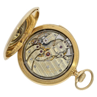 Swiss gold five-minute repeating pocket watch Circa 1902