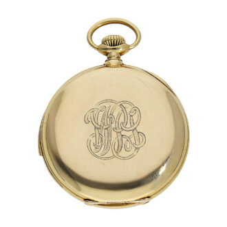 Swiss gold five-minute repeating pocket watch Circa 1902
