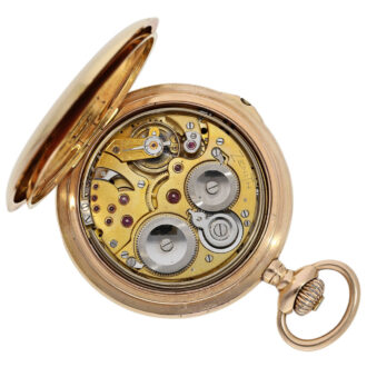 Swiss minute repeater with Grande Sonnerie and Carillon Circa 1910