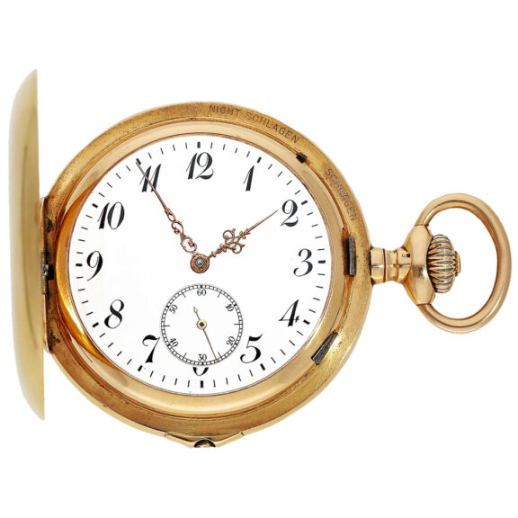 Swiss minute repeater with Grande Sonnerie and Carillon Circa 1910