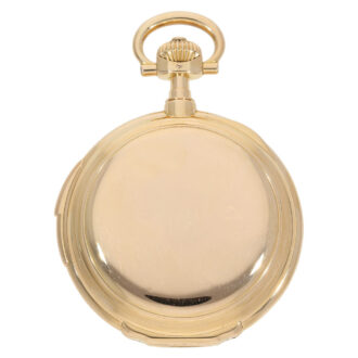 Rare German 18K gold complicated lever watch Circa 1910