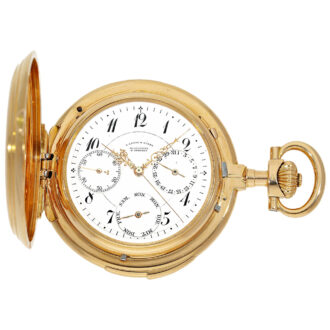 Rare German 18K gold complicated lever watch Circa 1910