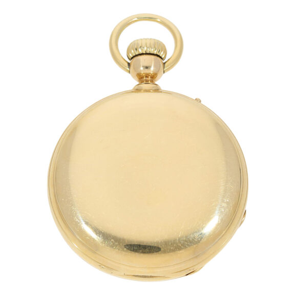 Rare Swiss 18 carat gold pocket chronometer with tourbillon Circa 1865 Rare Swiss 18 carat gold pocket chronometer with tourbillon Circa 1865