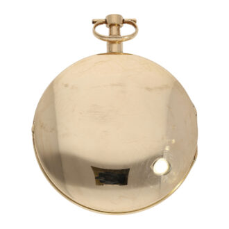 Swiss gold watch with rare Debaufré escapement Circa 1800