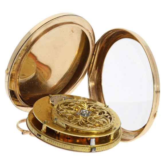 Swiss gold watch with rare Debaufré escapement Circa 1800 Swiss gold watch with rare Debaufré escapement Circa 1800