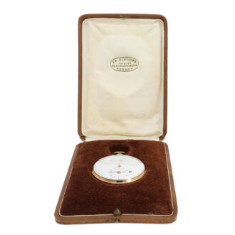 German gold watch with jumping centre seconds Circa 1810