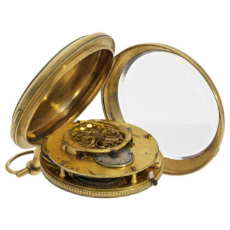 Swiss or French astronomical watch with solar calendar Circa 1780