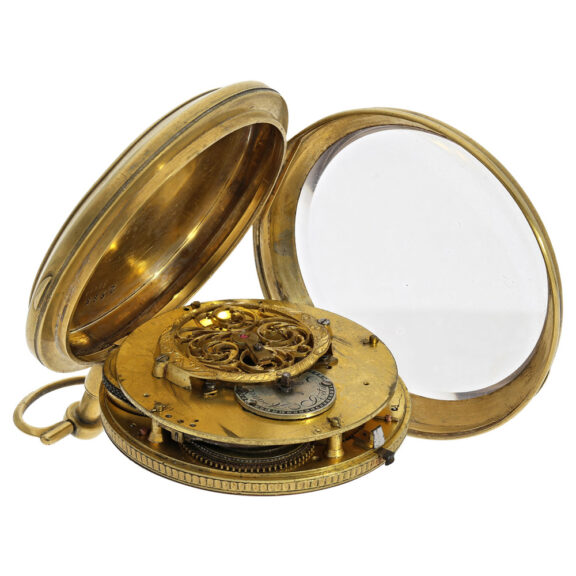 Swiss or French astronomical watch with solar calendar Circa 1780 Swiss or French astronomical watch with solar calendar Circa 1780