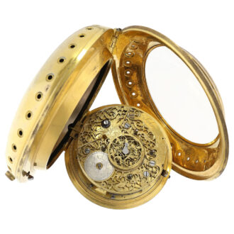German brass Grande Sonnerie repeater with alarm 1770