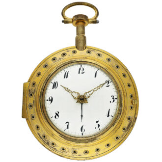 German brass Grande Sonnerie repeater with alarm 1770