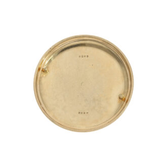 French rare 18K gold pocket watch with eccentric dial Circa 1825