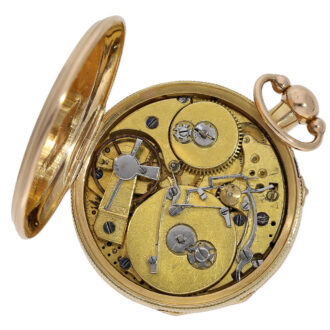 Rare exceptionally small watch with musical movement Circa 1820 Rare exceptionally small watch with musical movement Circa 1820