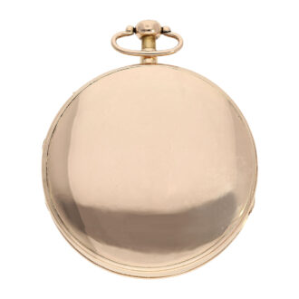 Large Swiss skeletonized repeating pocket watch Circa 1800