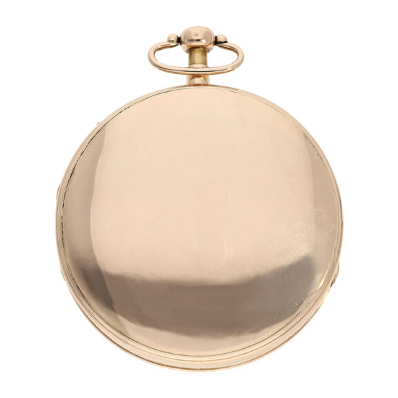 Large Swiss skeletonized repeating pocket watch Circa 1800 Large Swiss skeletonized repeating pocket watch Circa 1800