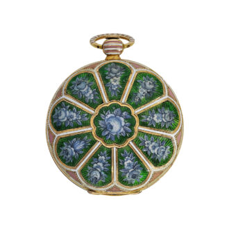 French gold and enamel verge for Turkish market Circa 1820