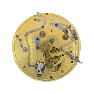 Swiss unique gold watch with musical movement Circa 1790
