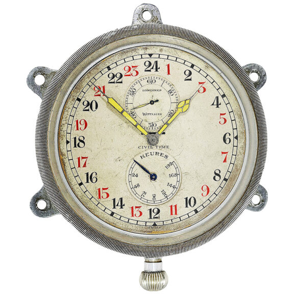 Swiss observation Greenwich Civil Time chronometer Circa 1940