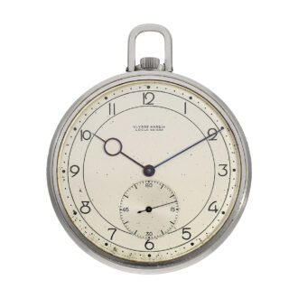 Swiss stainless steel observation pocket watch Circa 1920
