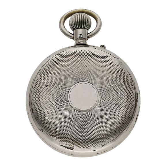 German silvered and chromed Glashütte lever deck watch Circa 1917 German silvered and chromed Glashütte lever deck watch Circa 1917