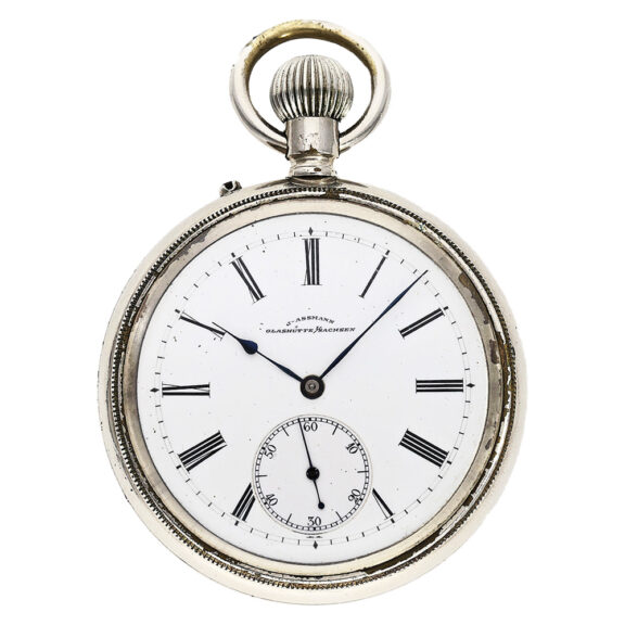 German silvered and chromed Glashütte lever deck watch Circa 1917 German silvered and chromed Glashütte lever deck watch Circa 1917