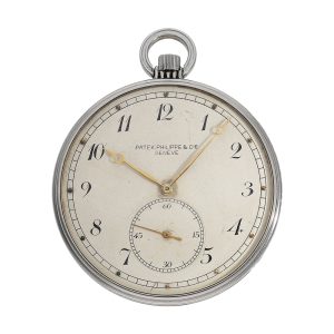Rare Swiss stainless steel observation chronometer Circa 1942