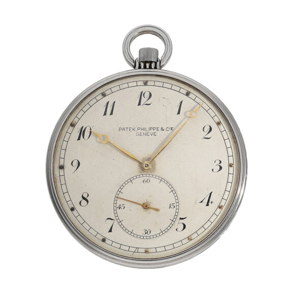 Rare Swiss stainless steel observation chronometer Circa 1942