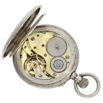 Extremely rare German silver keyless lever watch Circa 1915