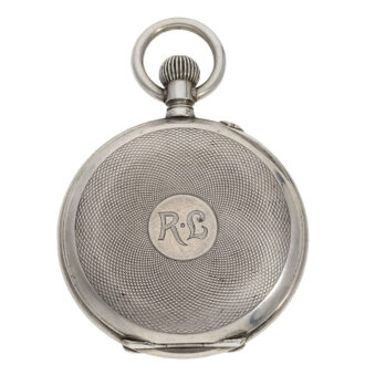 Extremely rare German silver keyless lever watch Circa 1915