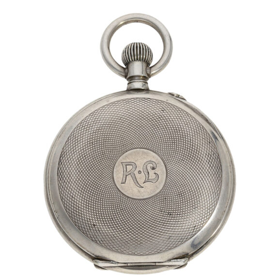 Extremely rare German silver keyless lever watch Circa 1915 Extremely rare German silver keyless lever watch Circa 1915