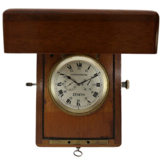 Swiss observation chronometer with power reserve Circa 1910
