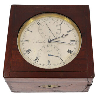 German exquisite rare small ship's chronometer Circa 1840 German exquisite rare small ship's chronometer Circa 1840