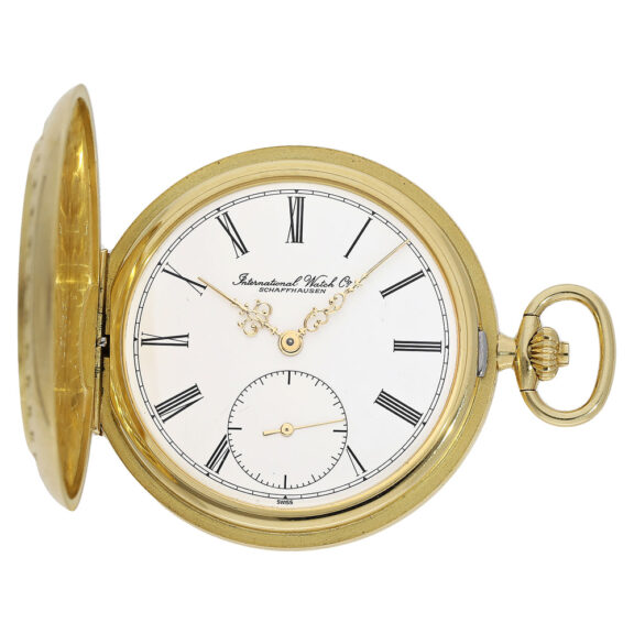 Rare Swiss 18K gold marksman’s pocket watch Circa 1990 Rare Swiss 18K gold marksman’s pocket watch Circa 1990