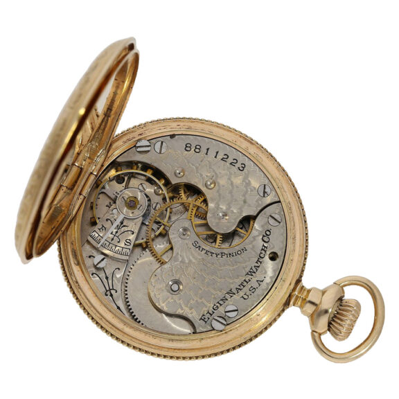 American 14k gold fully engraved lever watch Circa 1900 American 14k gold fully engraved lever watch Circa 1900