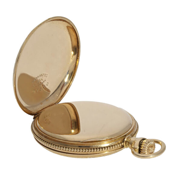American 14k gold fully engraved lever watch Circa 1900 American 14k gold fully engraved lever watch Circa 1900