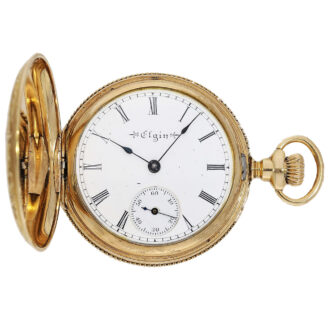 American 14k gold fully engraved lever watch Circa 1900