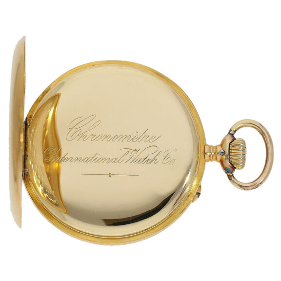 High-quality Swiss 18K gold chronometer watch Circa 1917 High-quality Swiss 18K gold chronometer watch Circa 1917