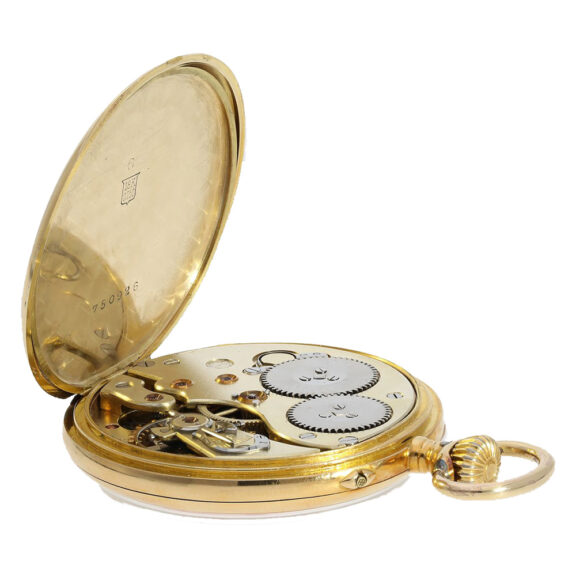 High-quality Swiss 18K gold chronometer watch Circa 1917 High-quality Swiss 18K gold chronometer watch Circa 1917