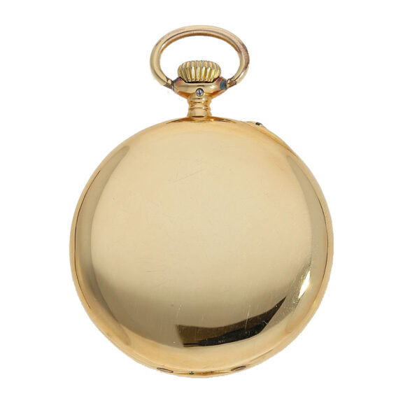 High-quality Swiss 18K gold chronometer watch Circa 1917 High-quality Swiss 18K gold chronometer watch Circa 1917