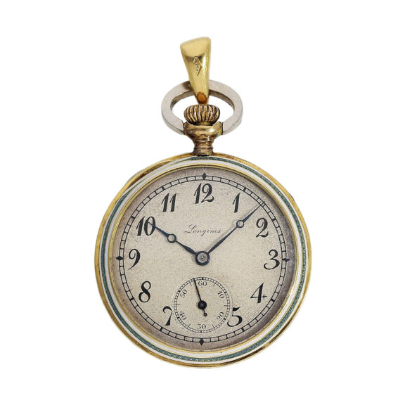 Swiss gold, platinum and enamel lever ladies watch Circa 1920 Swiss gold, platinum and enamel lever ladies watch Circa 1920