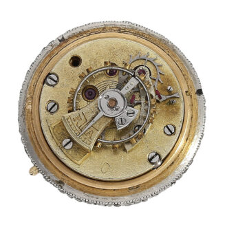 Gold platinum Boule de Genève with diamond trim Circa 1910