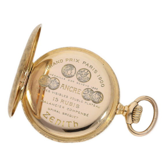 Swiss 18K gold chronometer lever pocket watch Circa 1910 Swiss 18K gold chronometer lever pocket watch Circa 1910