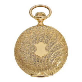 Swiss 18K gold chronometer lever pocket watch Circa 1910 Swiss 18K gold chronometer lever pocket watch Circa 1910