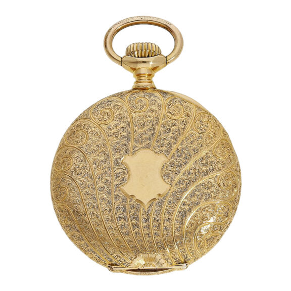 Swiss 18K gold chronometer lever pocket watch Circa 1910 Swiss 18K gold chronometer lever pocket watch Circa 1910