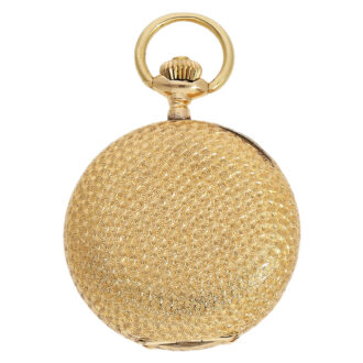 Swiss 18K gold hunting cased pocket watch Circa 1900